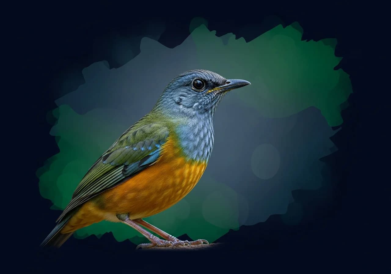 Chiguanco-Drossel (Turdus chiguanco)