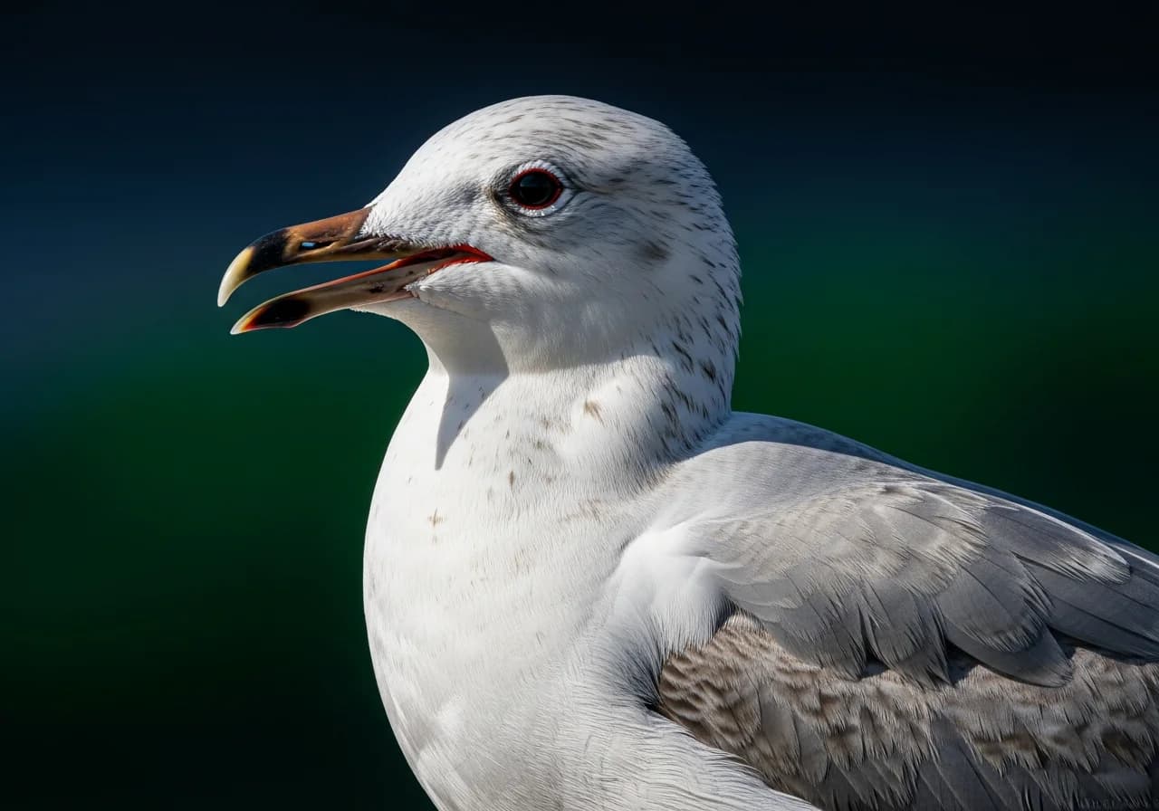 Dominikanermöwe (Larus dominicanus)