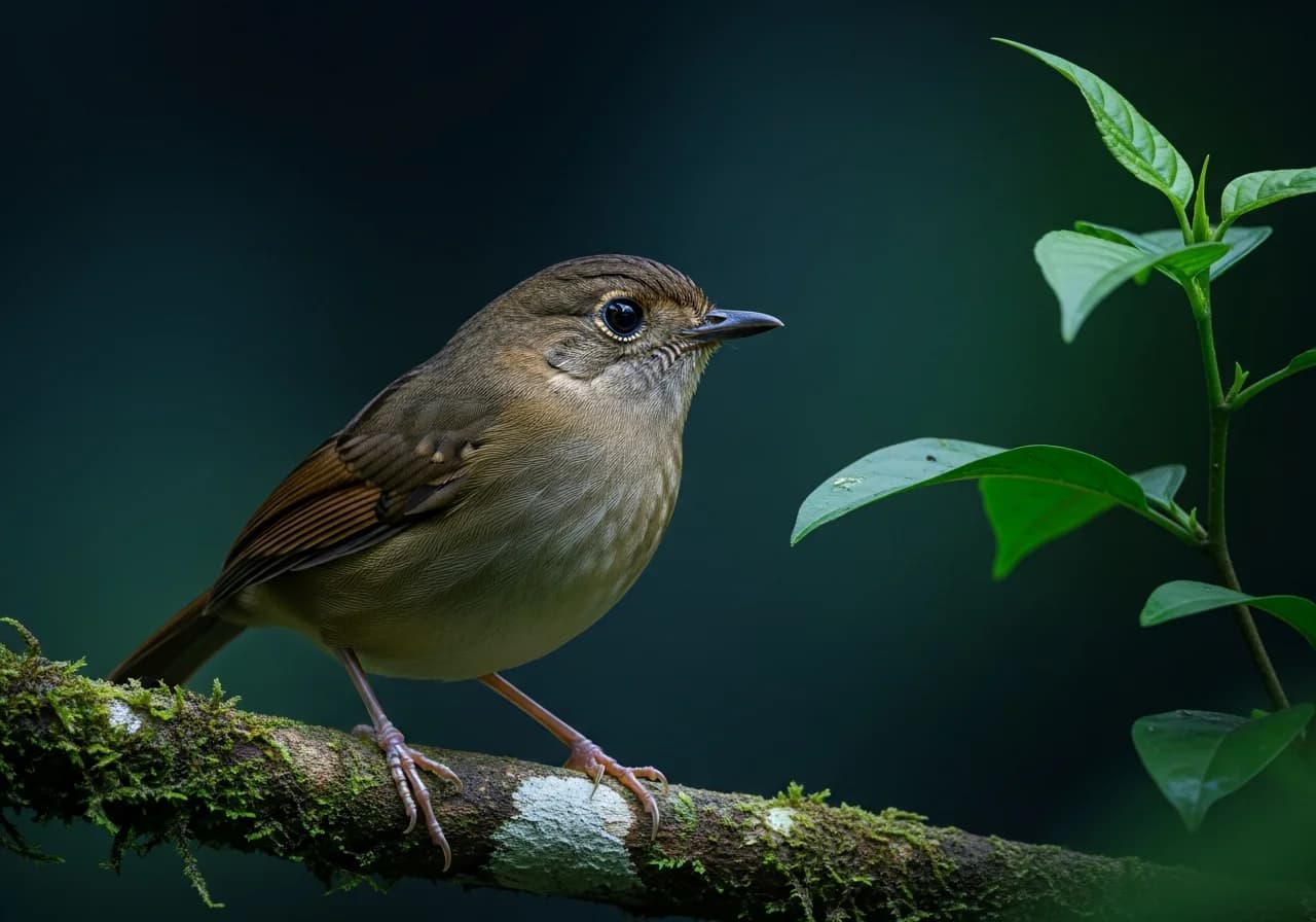 Einfarbige Ameisenpitta (Grallaria haplonota)