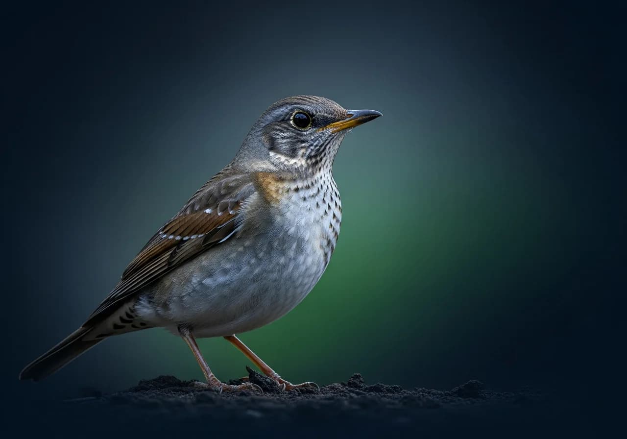 Einsiedlerdrossel (Turdus eremita)