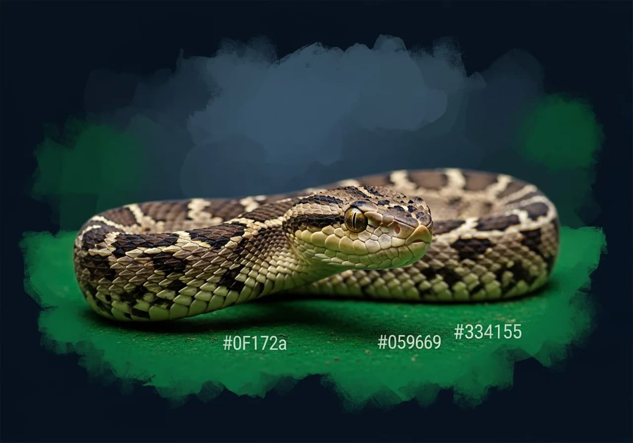 Elegante Bambusotter (Trimeresurus elegans)
