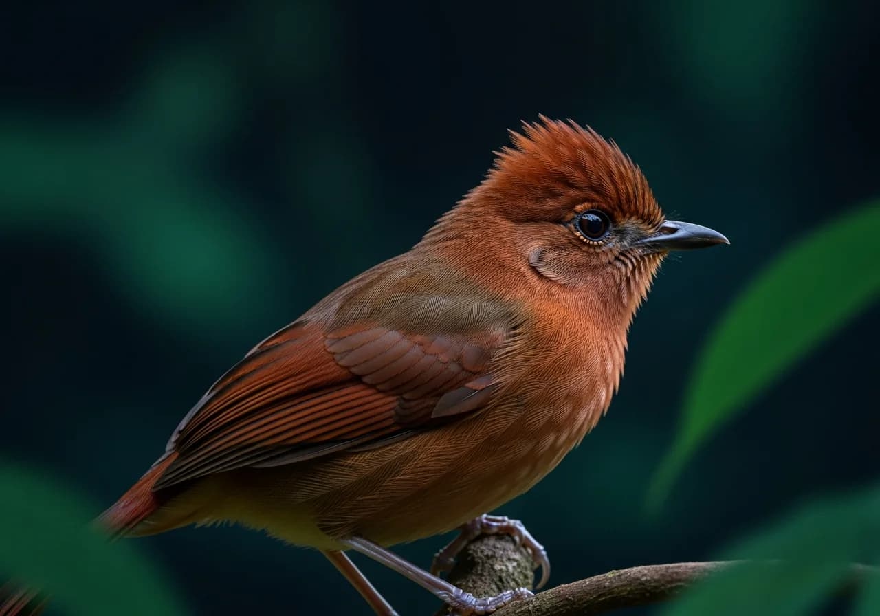 Fuchs-Buschhäher (Cranioleuca vulpecula)