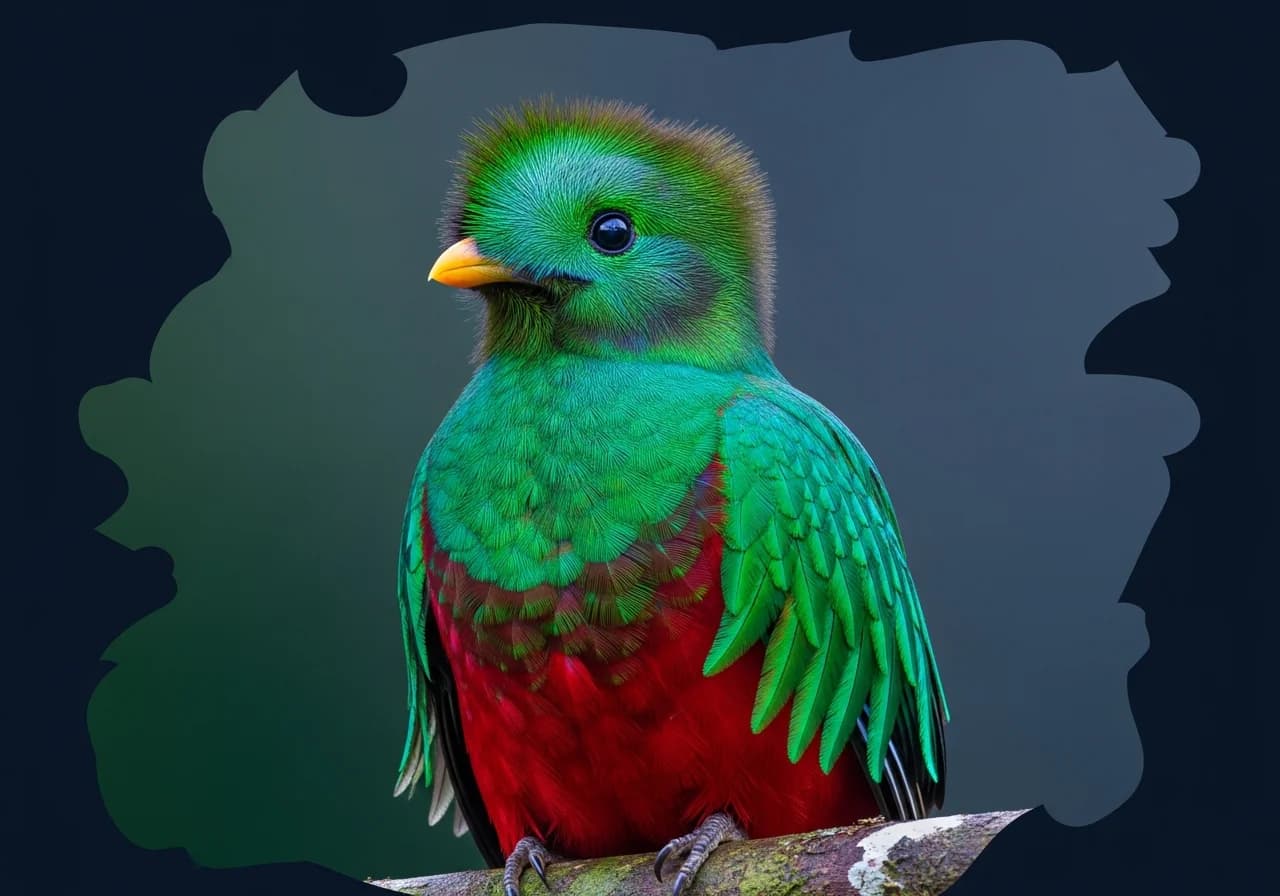 Gebänderter Quetzal (Trogon clathratus)