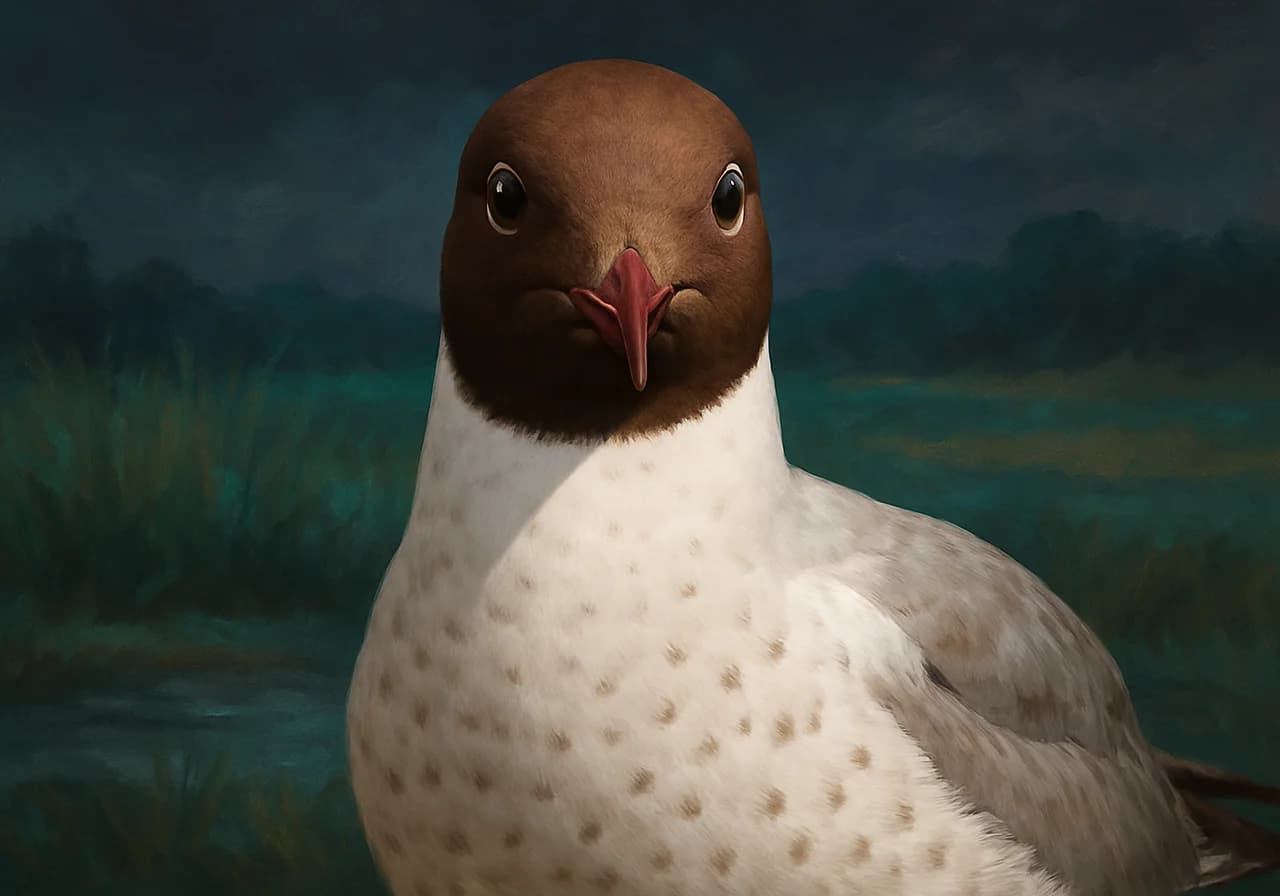 Gefleckte Möwe