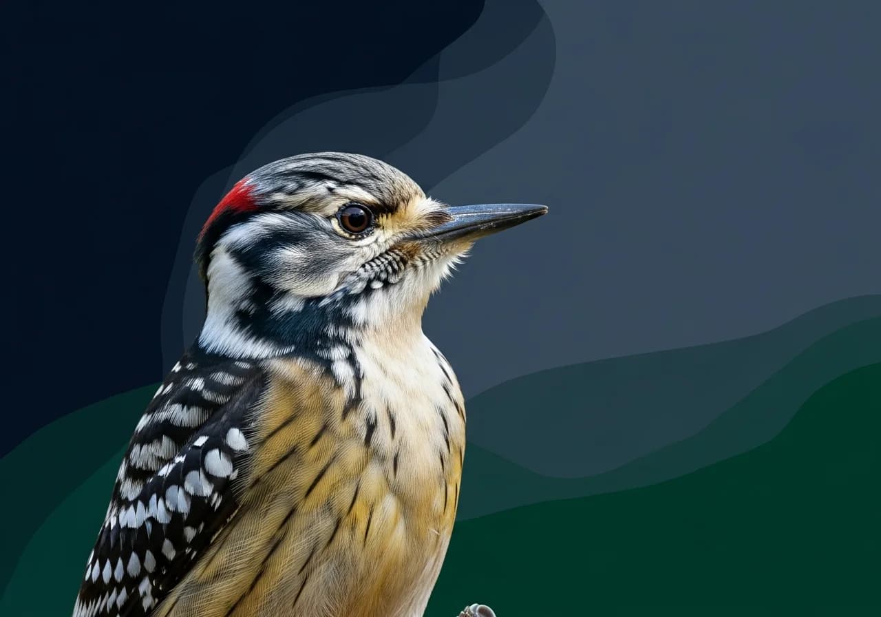 Gefleckter Zwergspecht (Systellura decussata)