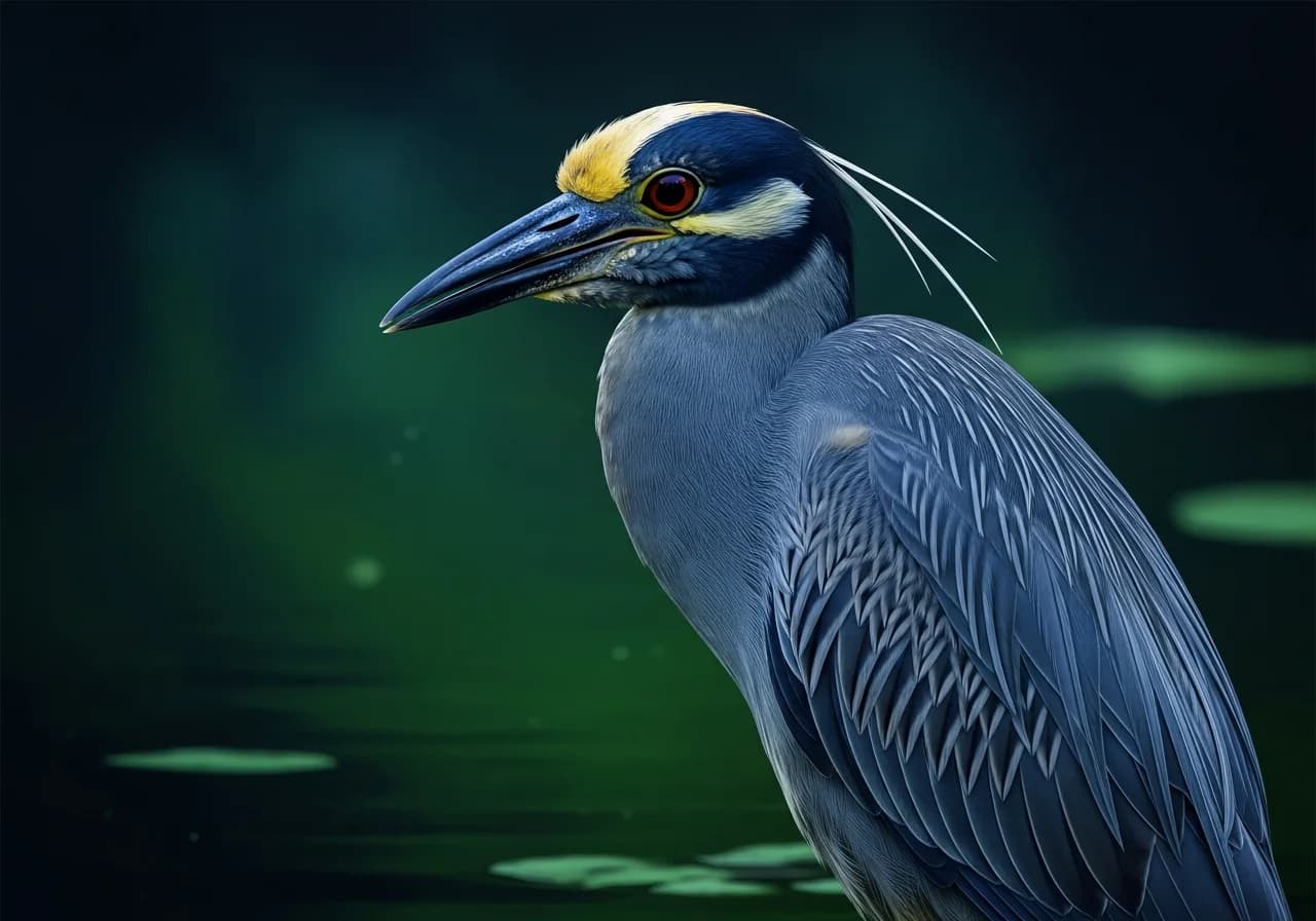 Gelbfußreiher (Nyctanassa violacea)