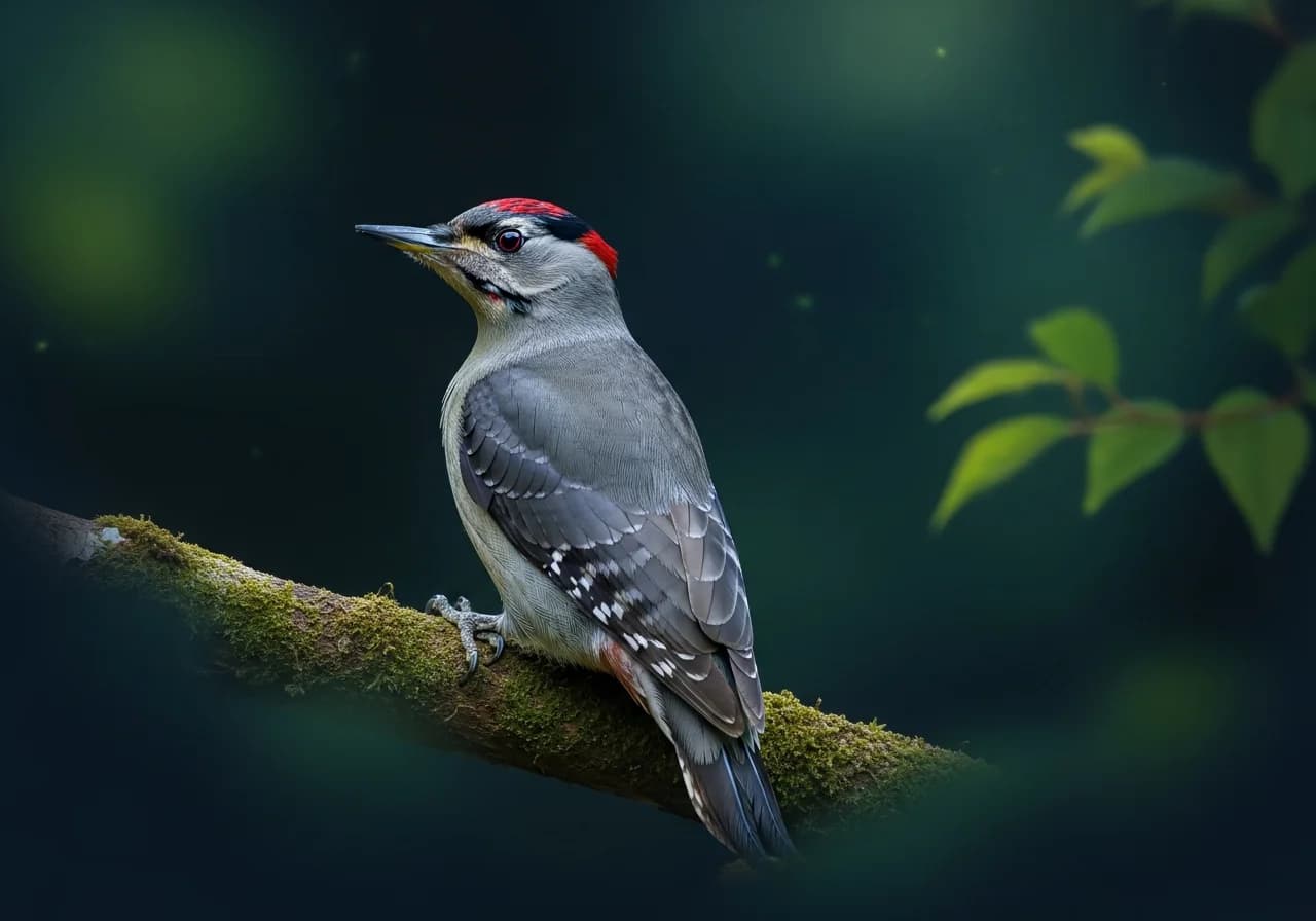 Graurücken-Kurzflügel (Hemicircus canente)