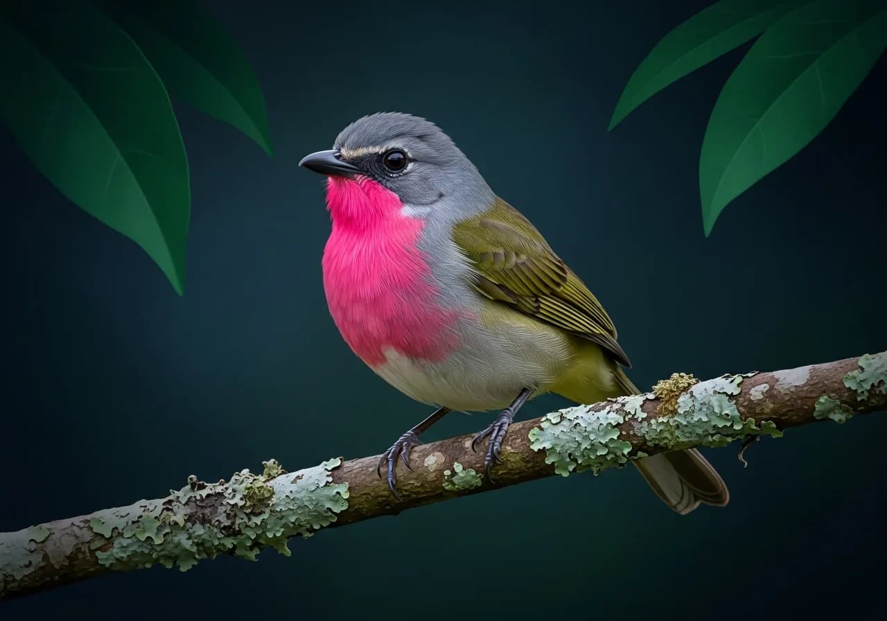 Kleiner Breitschnabel (Pachyramphus minor)