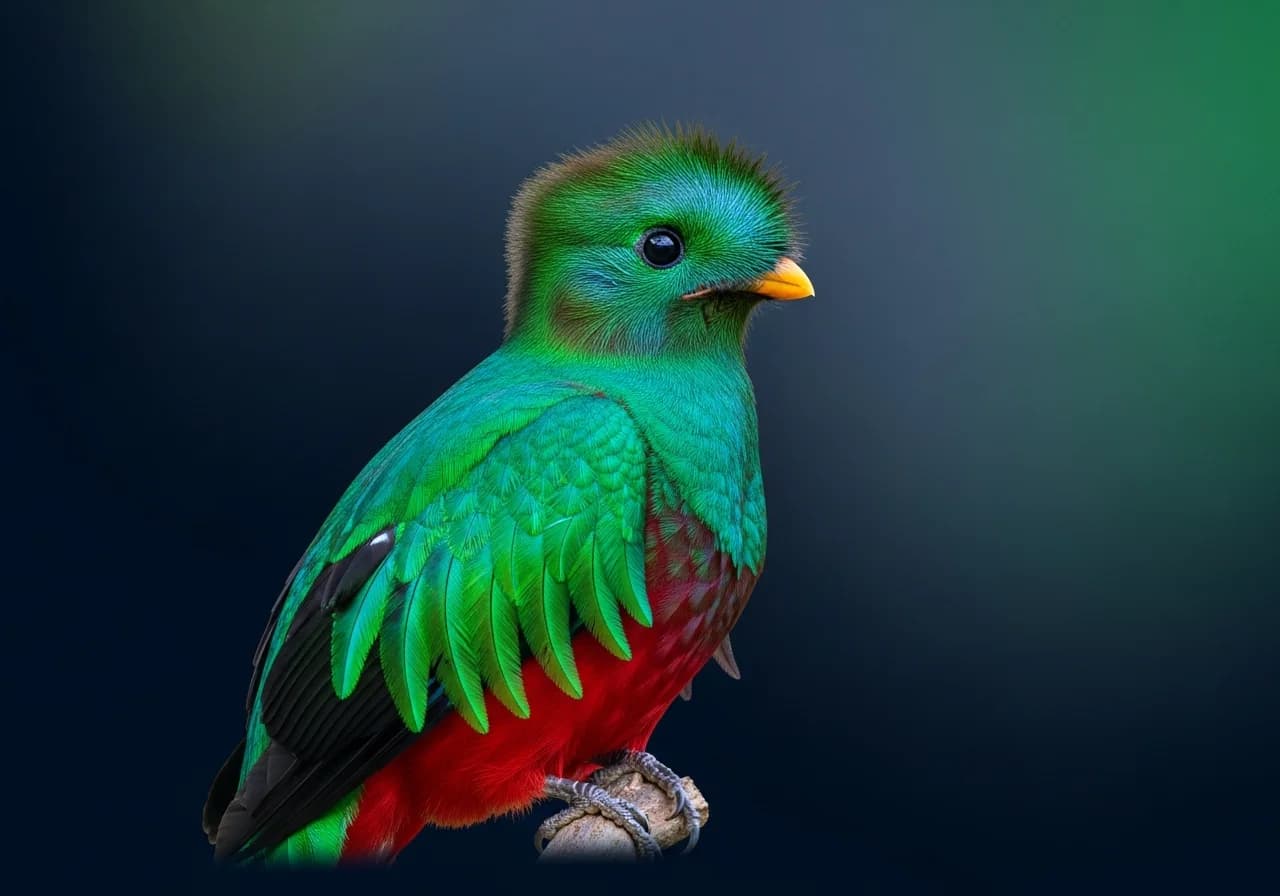 Langschwanz-Quetzal (Trogon melanurus)