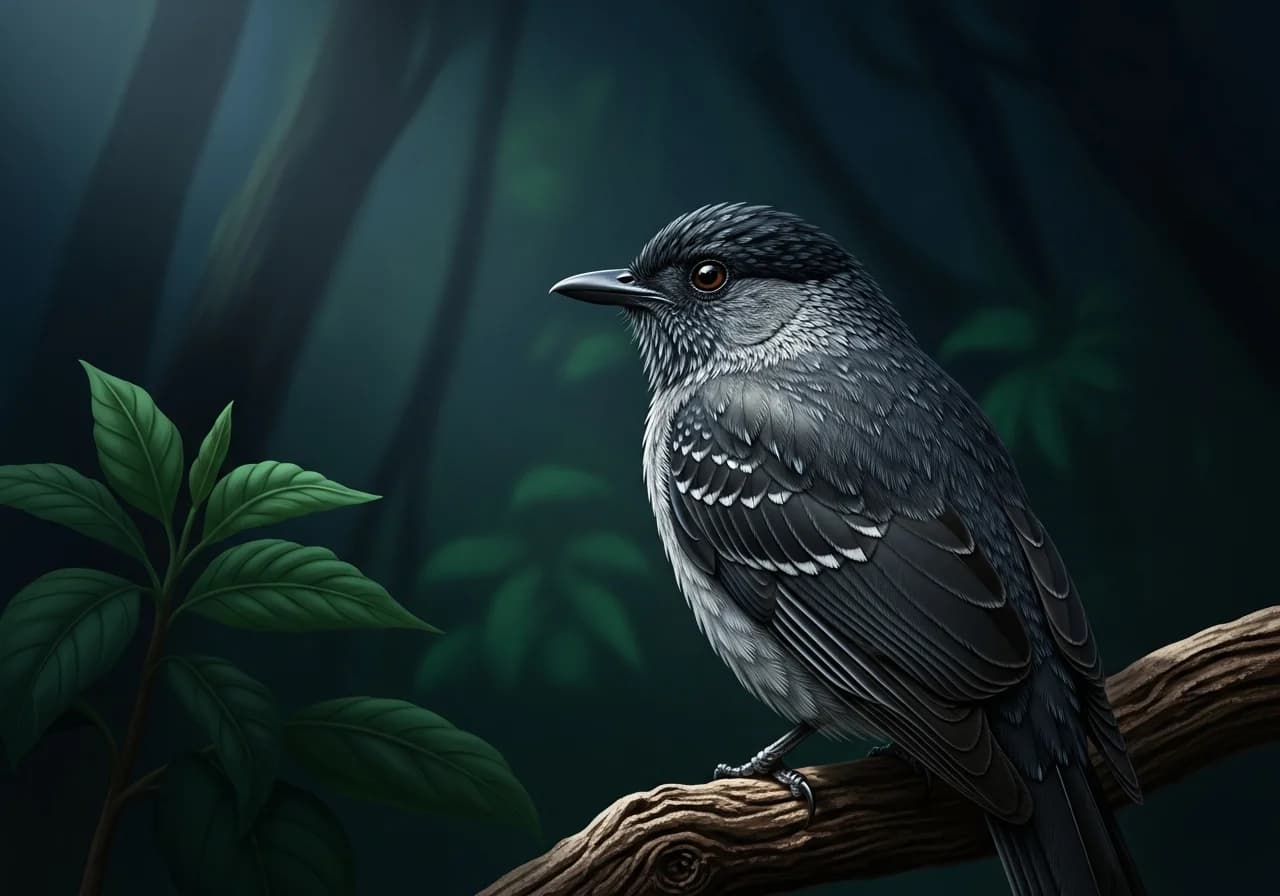 Mohrenraupenfänger (Coracina morio)