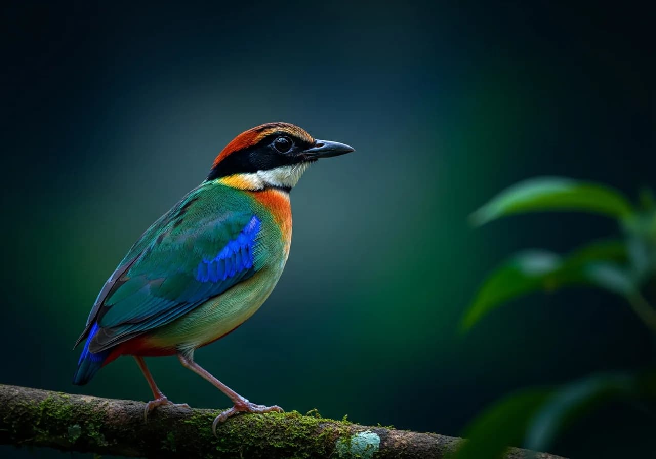 Nepal-Wasserläufer (Hydrornis nipalensis)