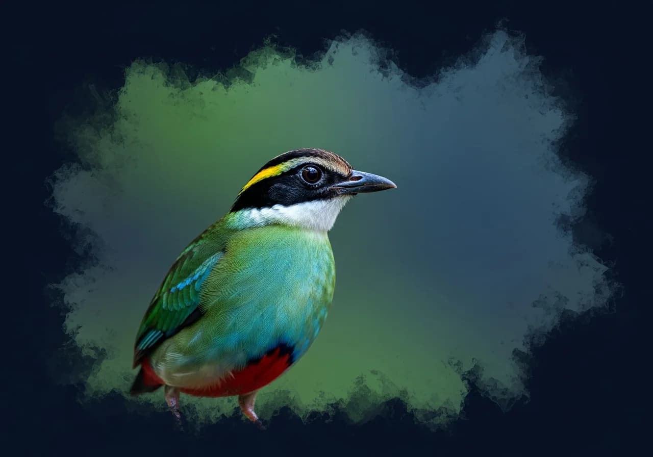 Reichenows Pitta (Pitta reichenowi)