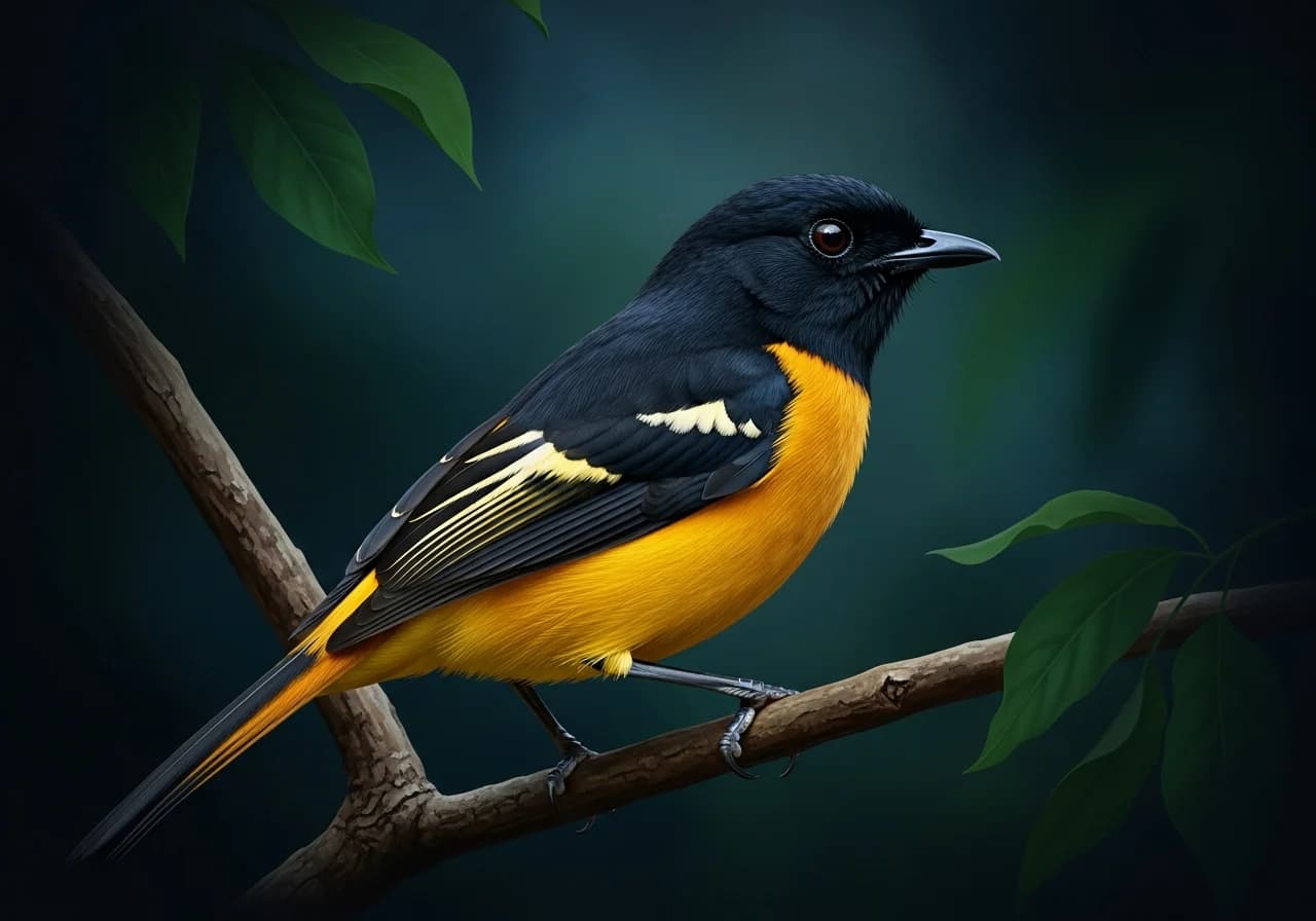 Waglers Trupial (Icterus wagleri)
