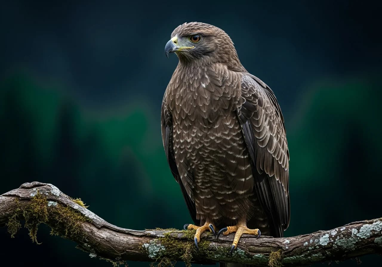Wahlbergs Adler (Hieraaetus wahlbergi)
