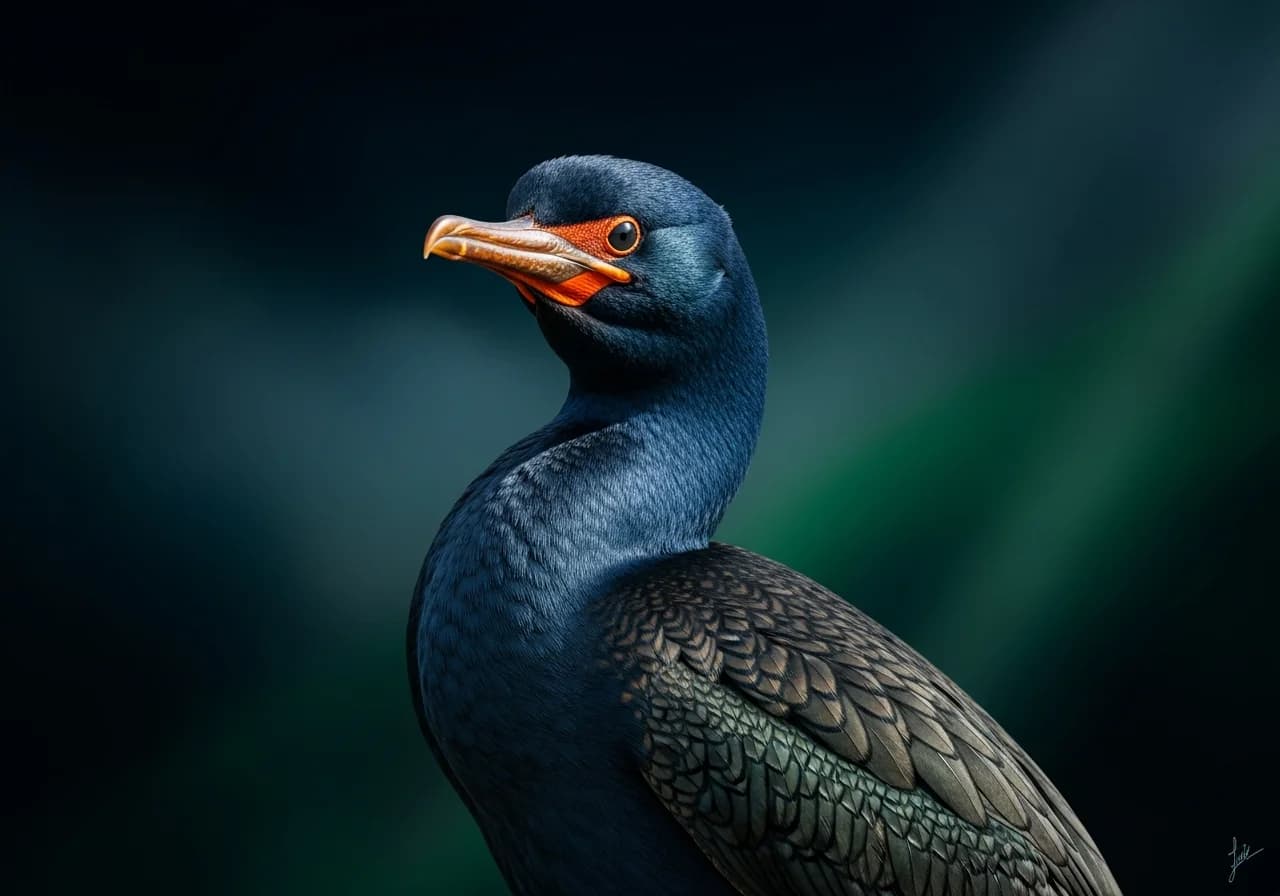 Warzenkopf-Möwe (Leucocarbo carunculatus)