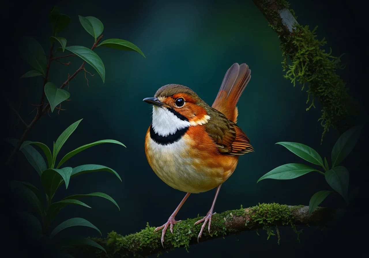 Watkins' Ameisenpitta (Grallaria watkinsi)