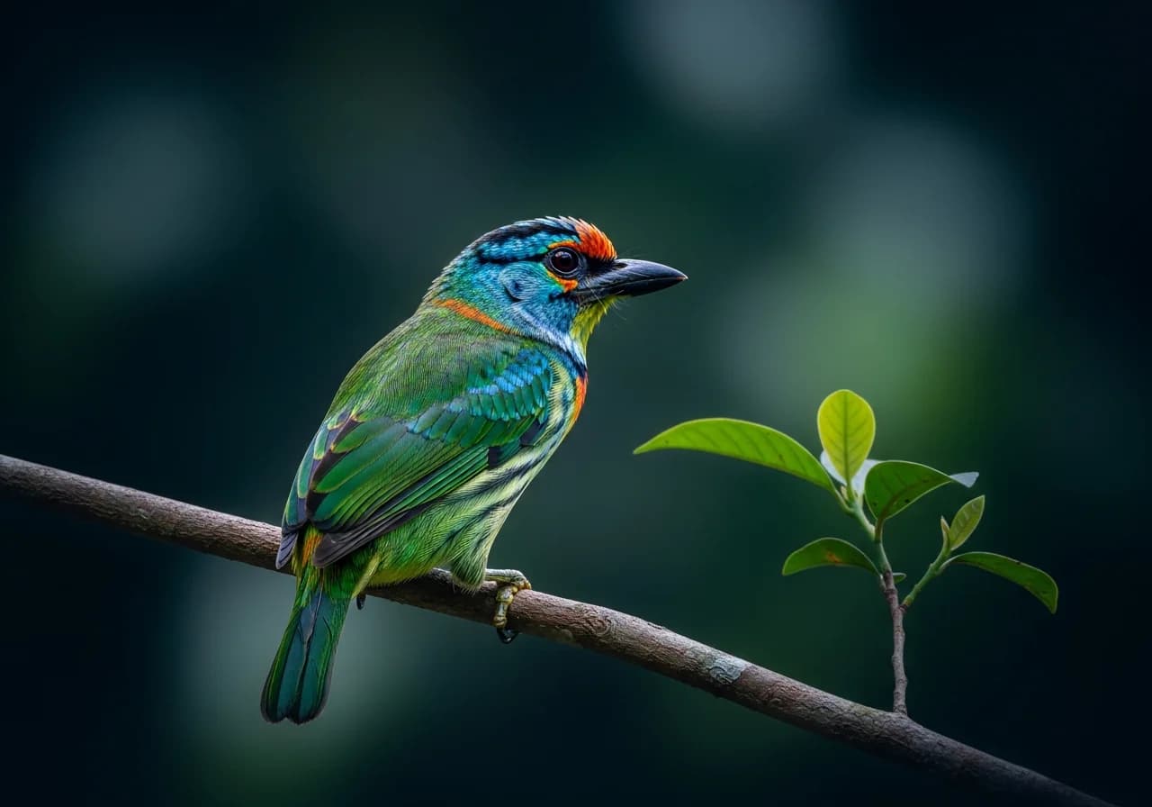 Atherton-Bartvogel (Nyctyornis athertoni)