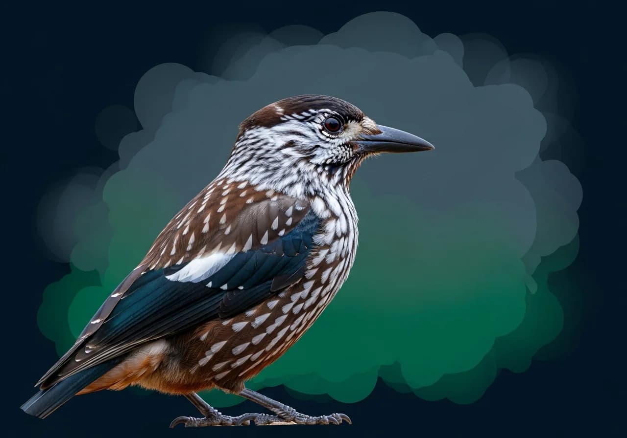 Bergf liegenschnäpper (Rubigula montis)