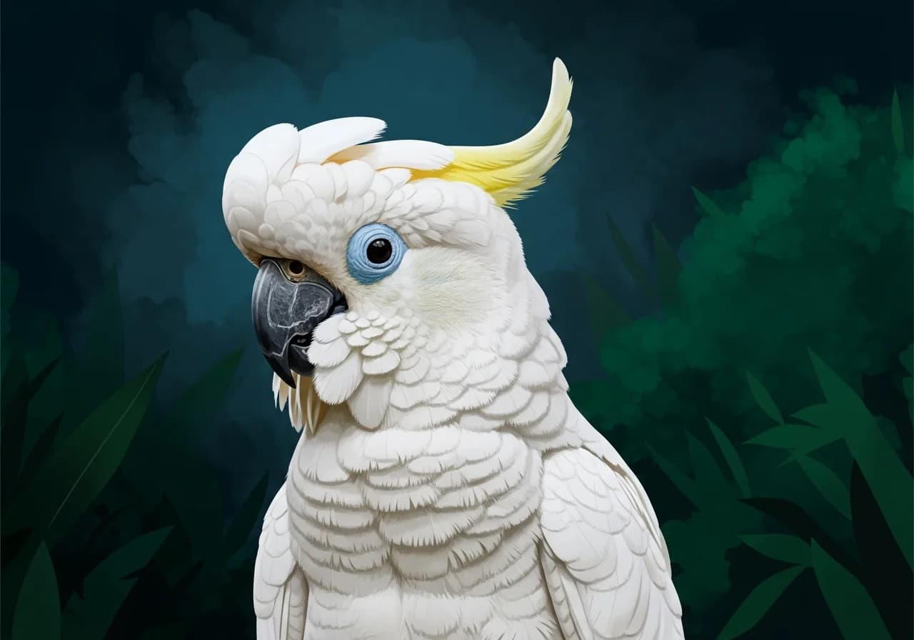 Blauaugenkakadu (Cacatua ophthalmica)