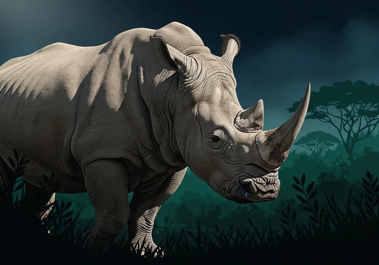 Breitmaulnashorn