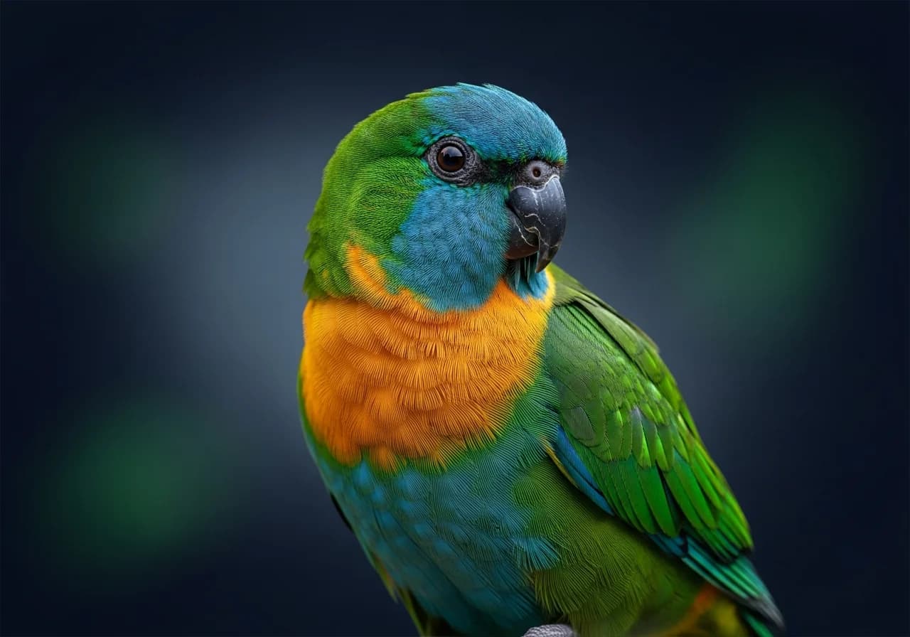 Ecuador-Sittich (Pyrrhura orcesi)