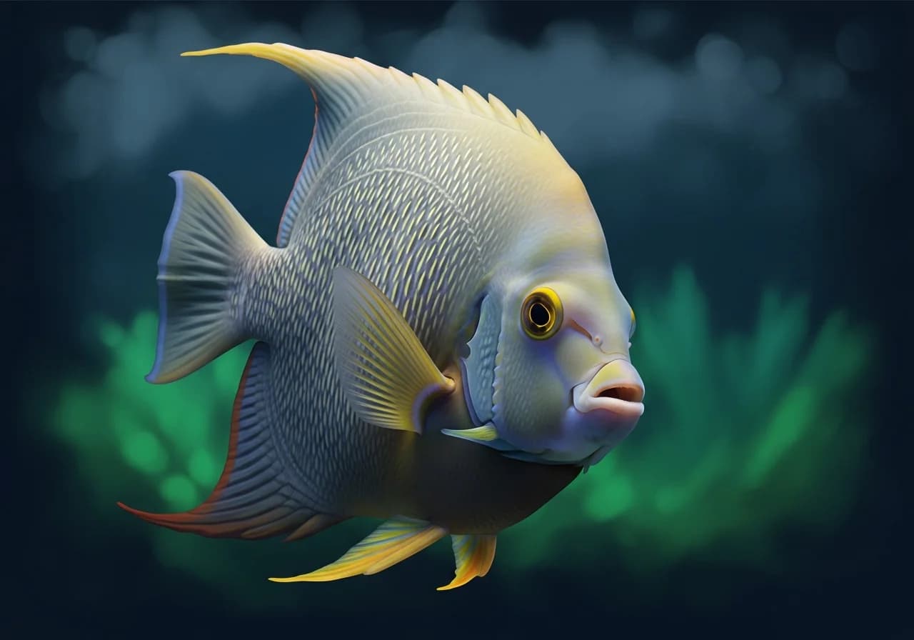 Franzosenfisch (Pomacanthus paru)