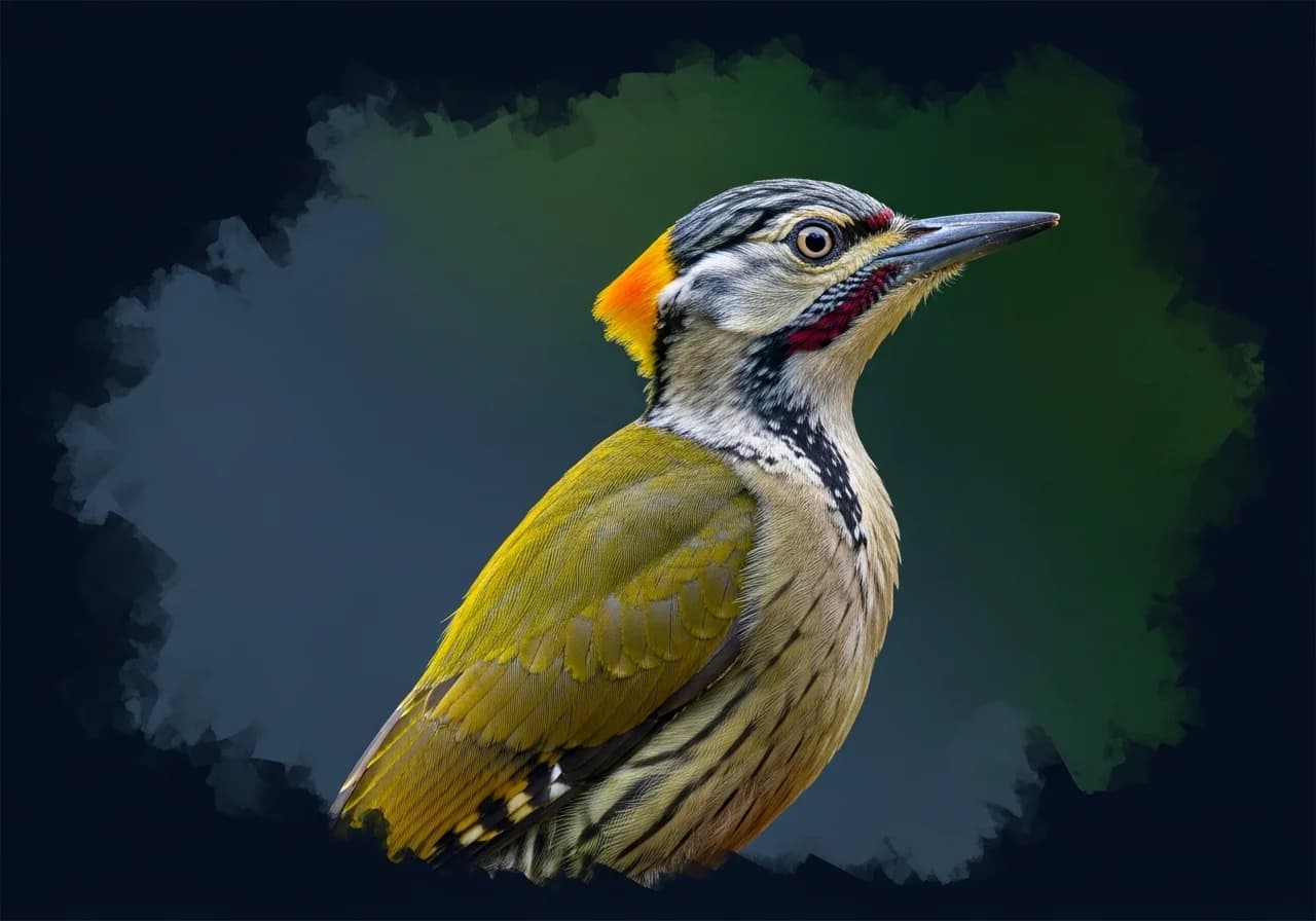 Gelbkehlspecht (Piculus flavigula)