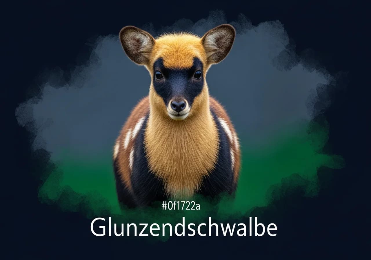 Glänzendschwalbe (Psalidoprocne nitens)
