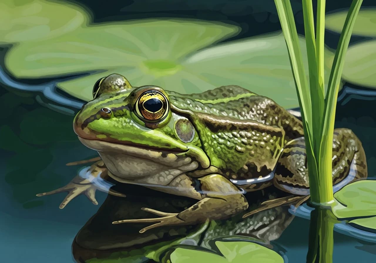 Grasfrosch