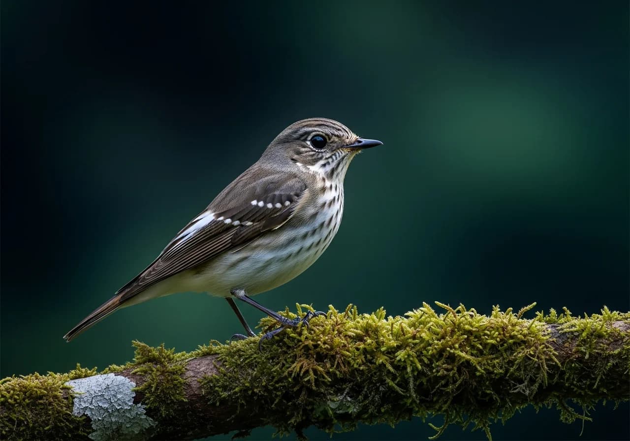 Grauer Fliegenschnäpper (Muscicapa striata)