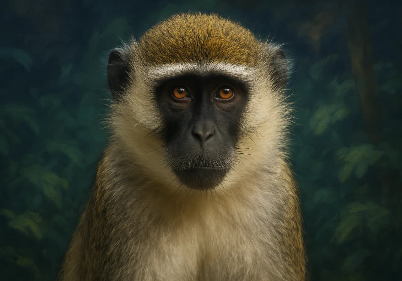 Grüne Meerkatze