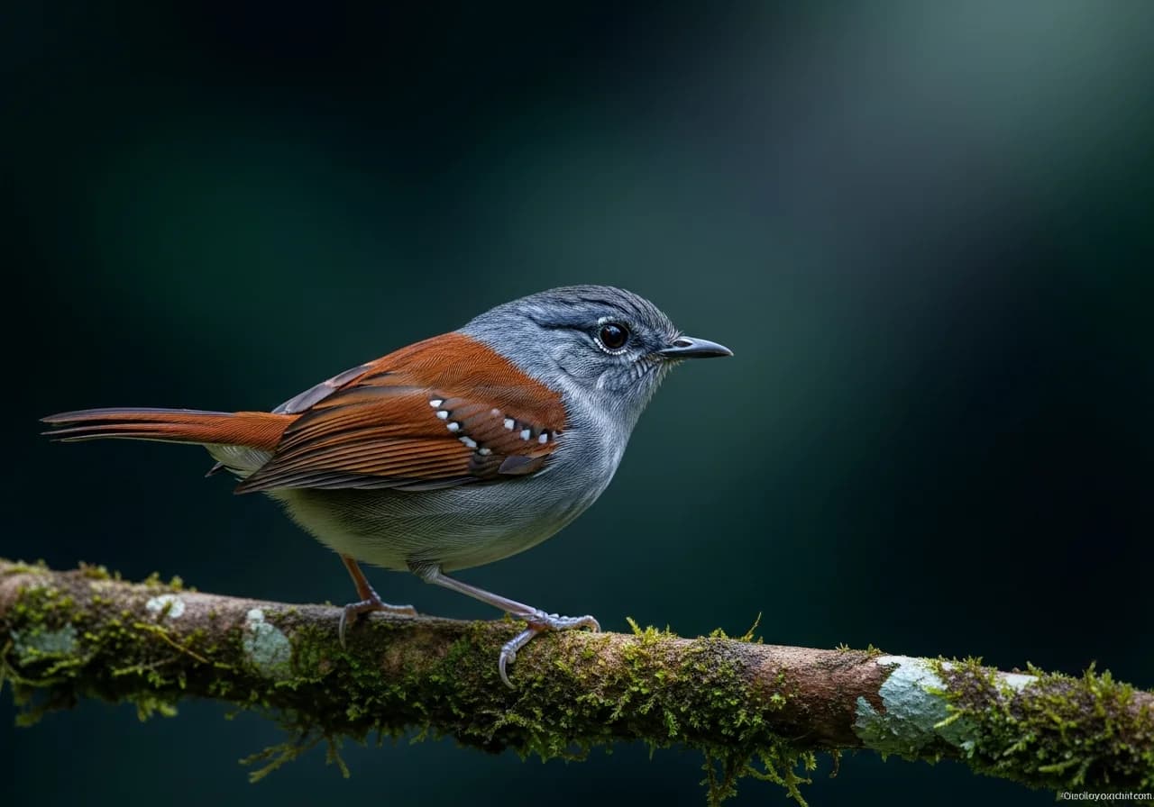 Rückenfleck-Ameisenwürger (Herpsilochmus dorsimaculatus)