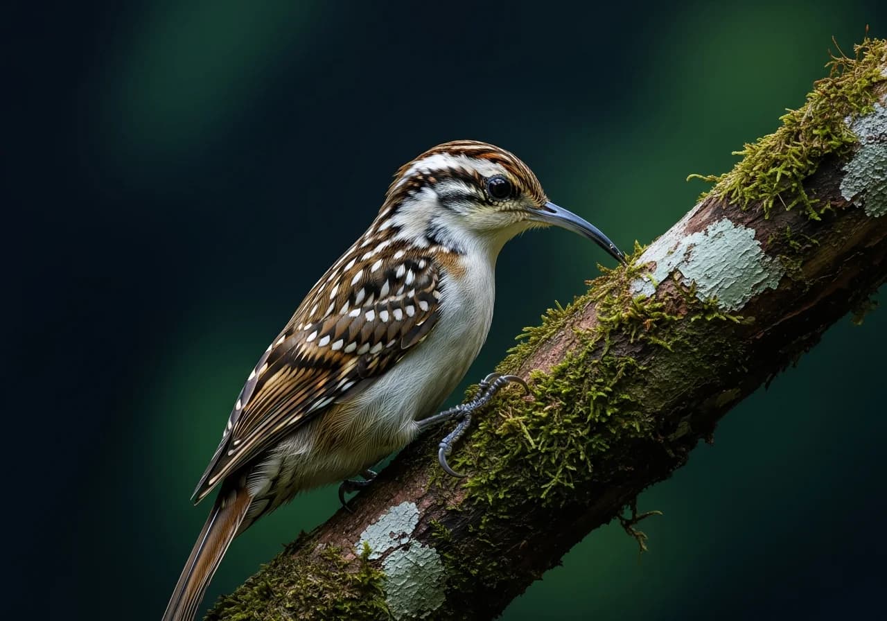 Schmalchnäbeliger Baumschlüpfer (Lepidocolaptes angustirostris)