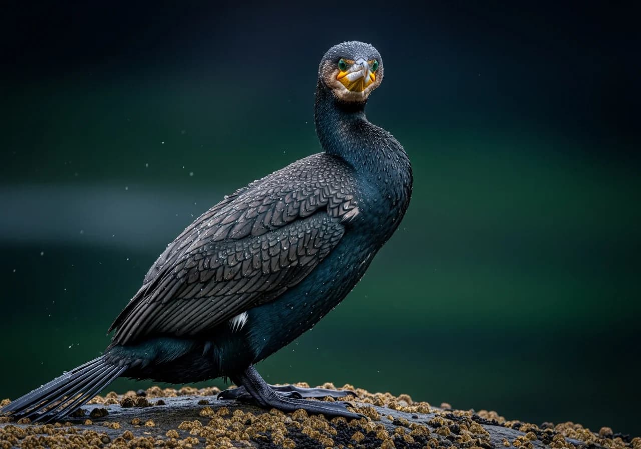 Steinscharbe (Leucocarbo stewarti)