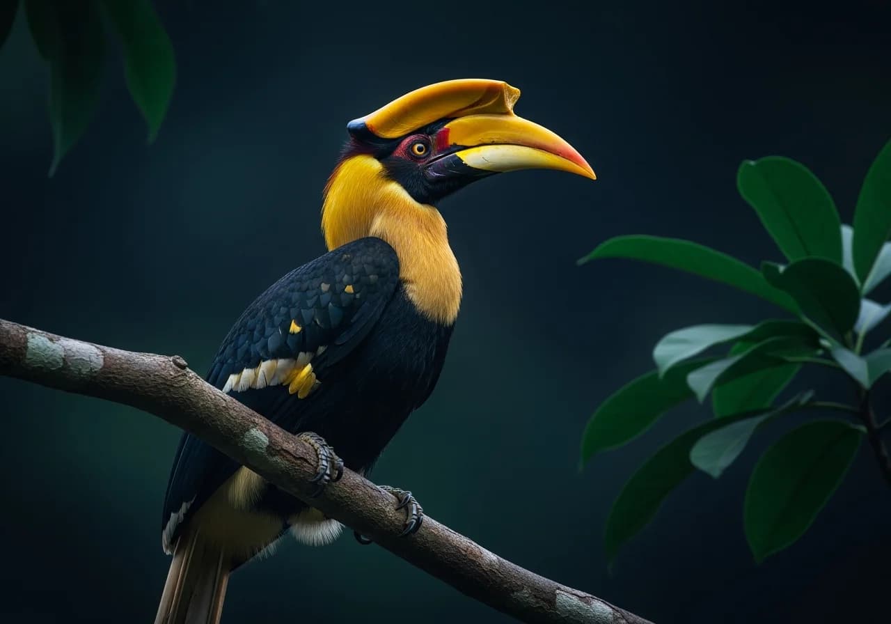 Tarictic-Hornvogel (Penelopides affinis)