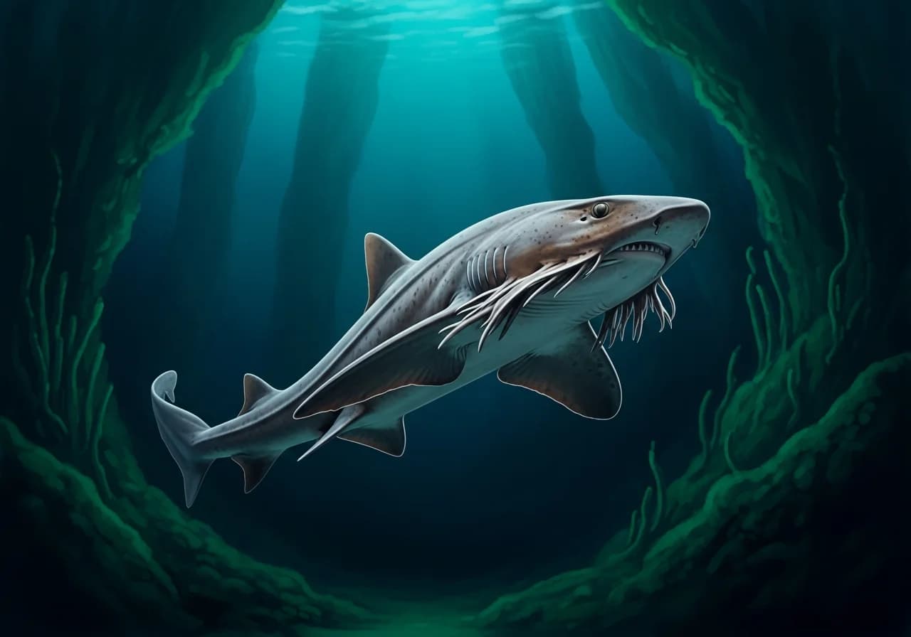 Teppichhai (Chlamydoselachus anguineus)