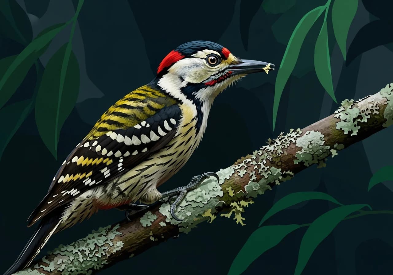 Zwergspecht (Melanerpes pygmaeus)