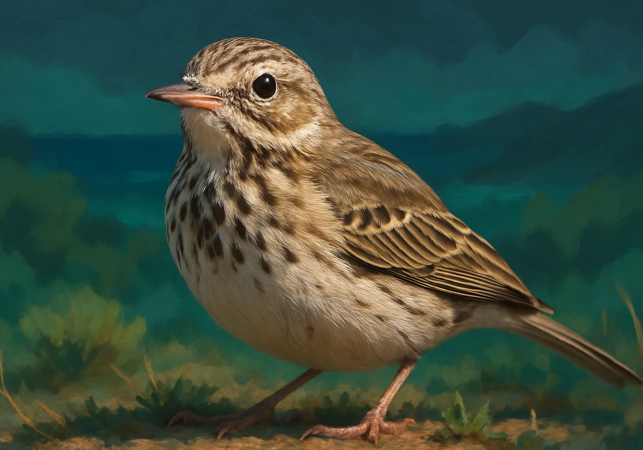 Berthelots Pieper (Anthus berthelotii)