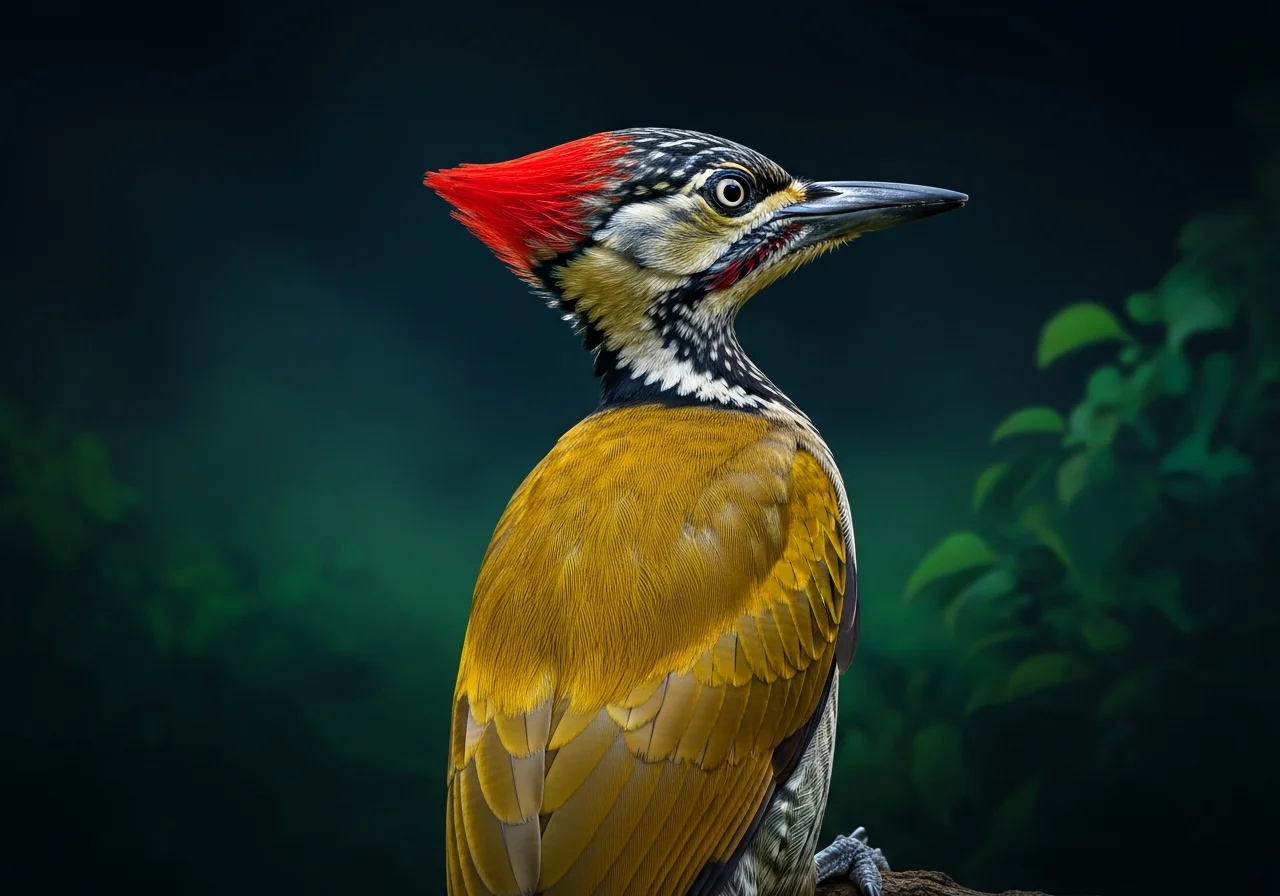 Braunspecht (Chrysocolaptes guttacristatus)