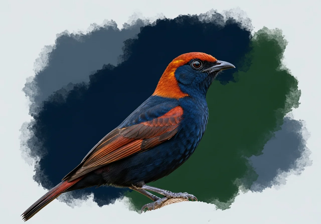 Buntspecht-Honiganzeiger (Saltatricula multicolor)