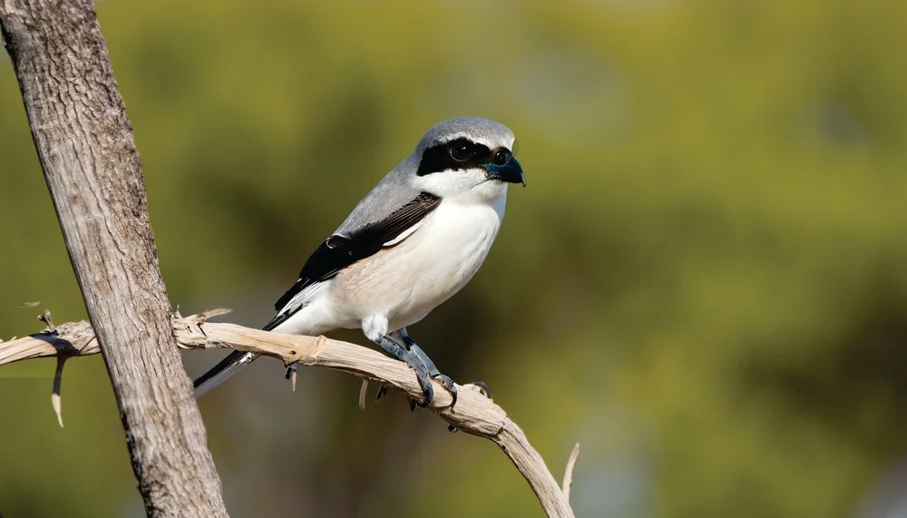 Chinese Great Grey Shrike (Lanius excubitoroides)