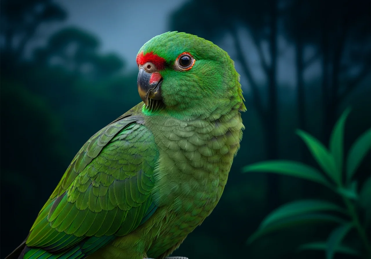 Cookinsel-Kakariki (Cyanoramphus cookii)