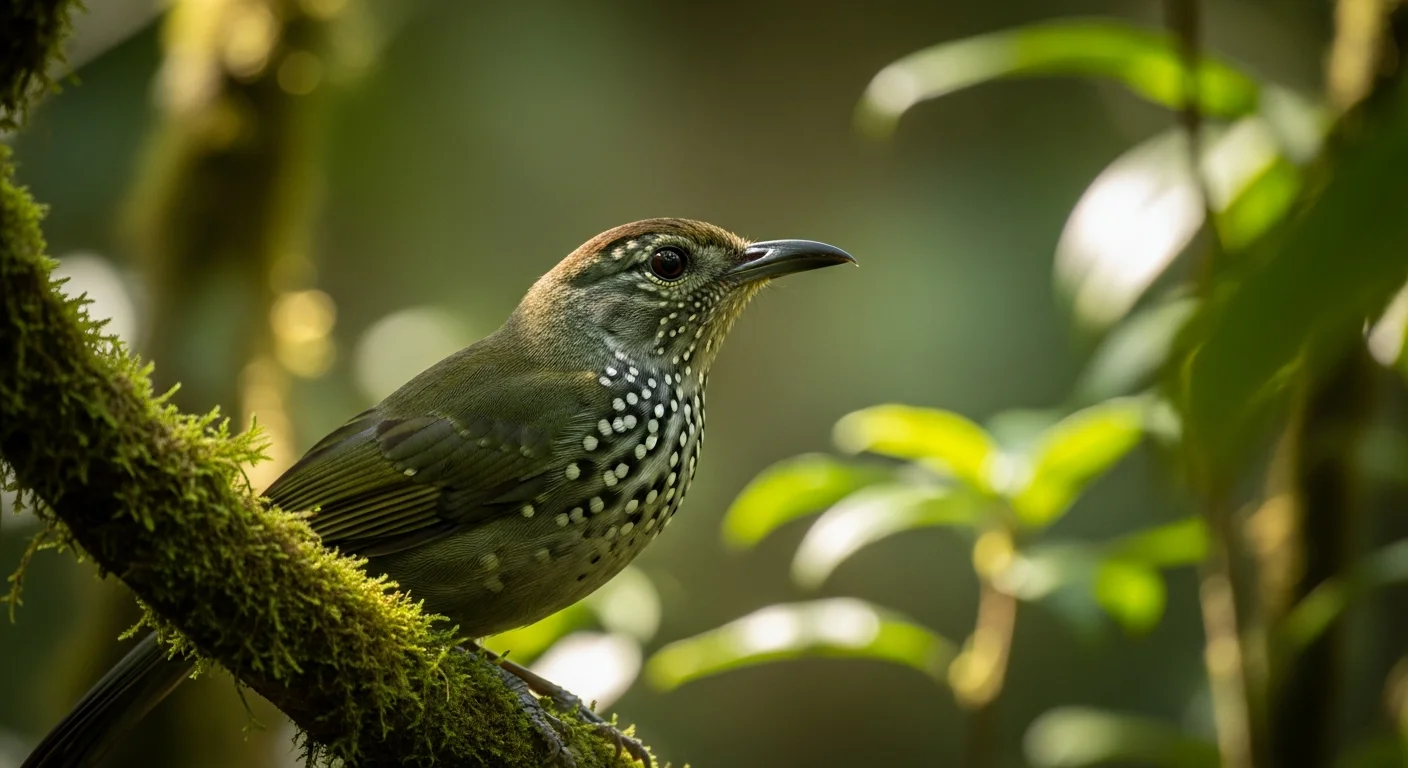 Dick Schnabel Paradiesvogel (Ailuroedus crassirostris)