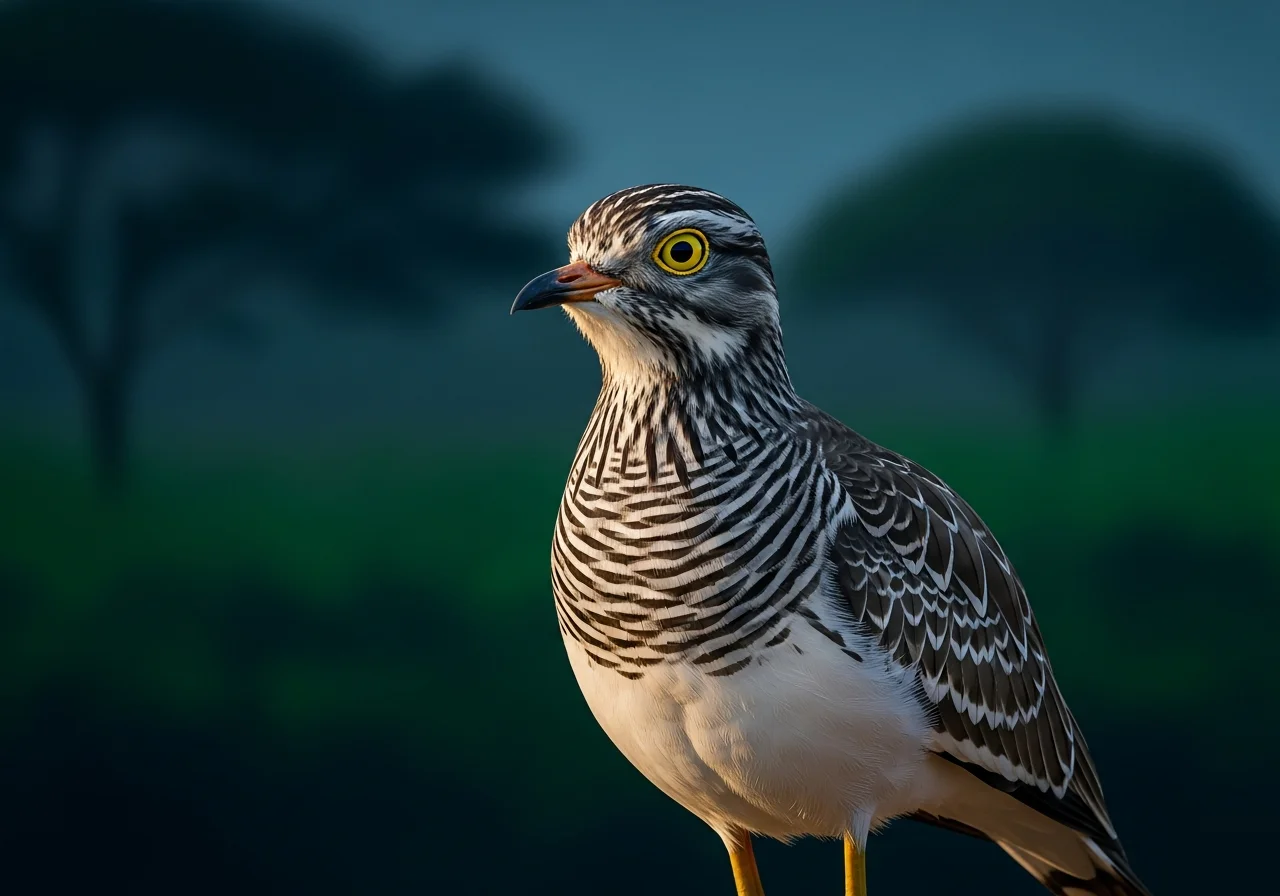 Doppelbinden-Triel (Burhinus bistriatus)
