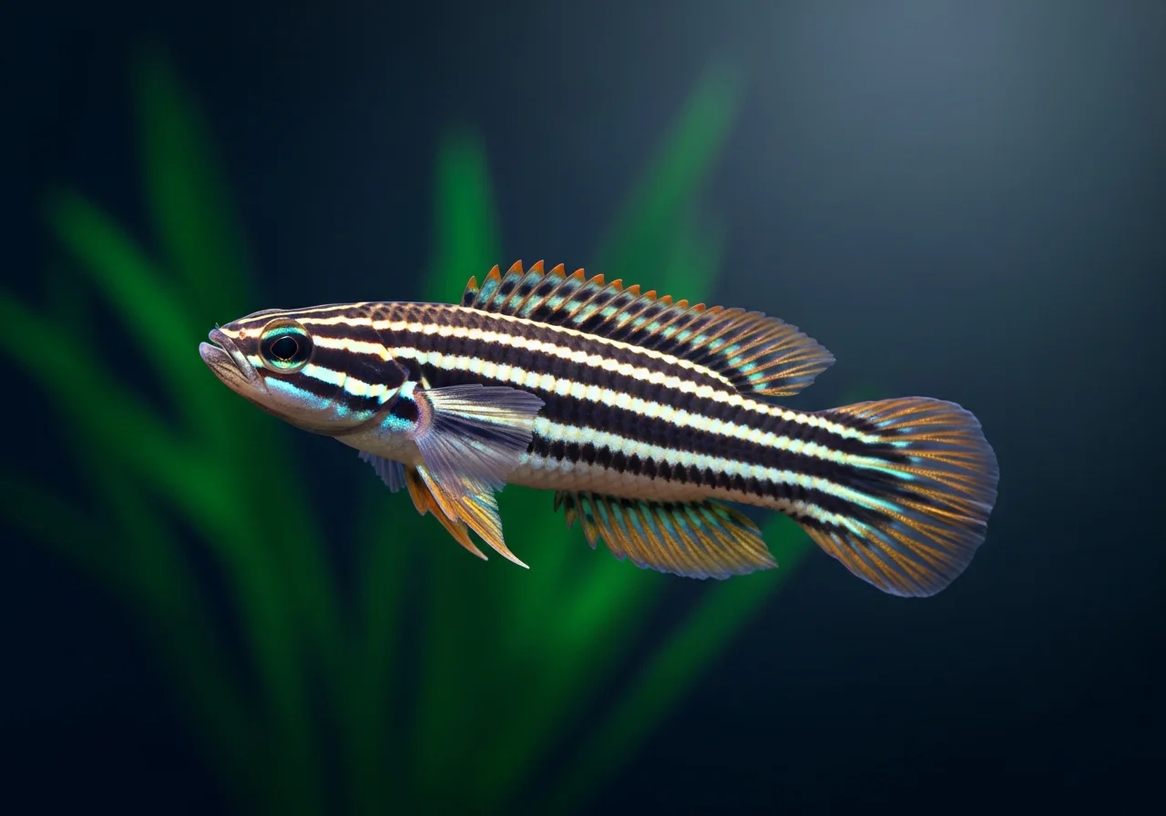Dreistreifenkärpfling (Trichopodus trichopterus)