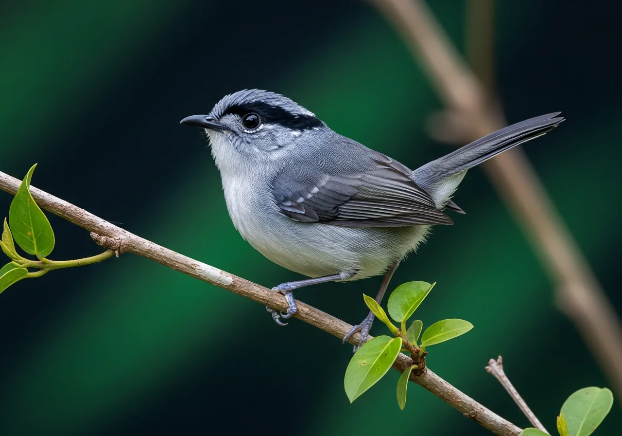 Dugands Ameisenwürger (Herpsilochmus dugandi)
