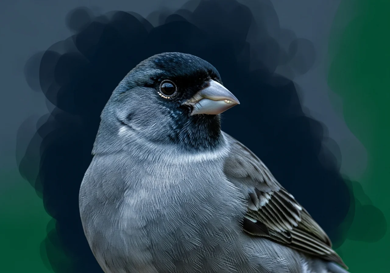 Dunkelaugen-Girlitz (Serinus scotops)