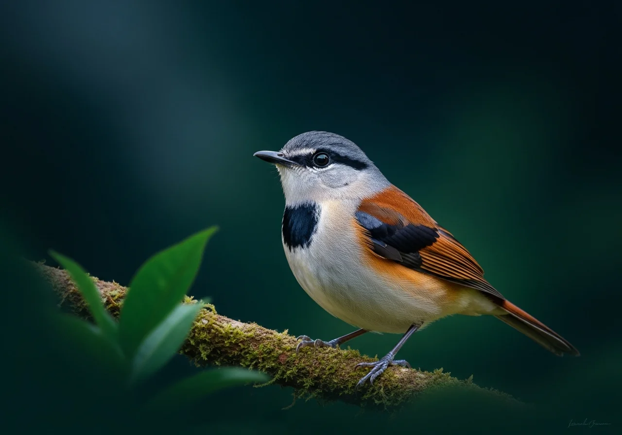 Eleganter Soldatenstar (Melanopareia elegans)