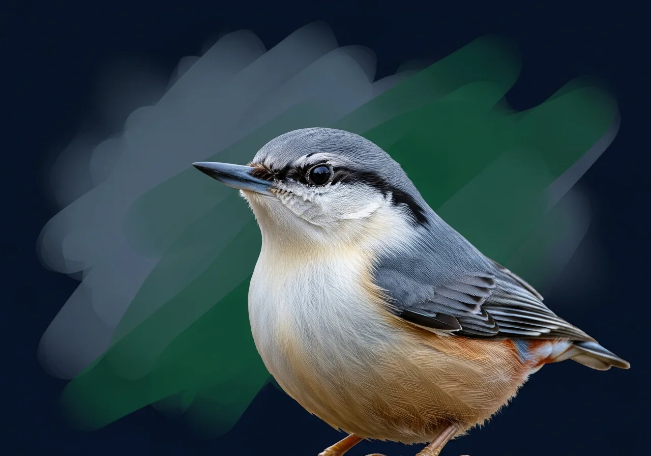 Filigran-Kleiber (Sitta villosa)