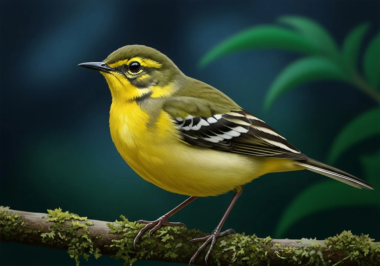 Gelbbauchstelze (Motacilla flaviventris)